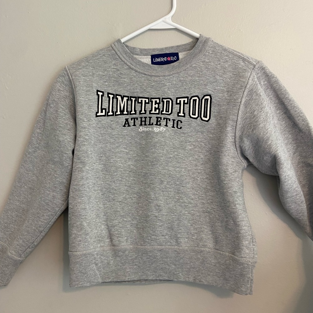 Limited Too cropped crew neck